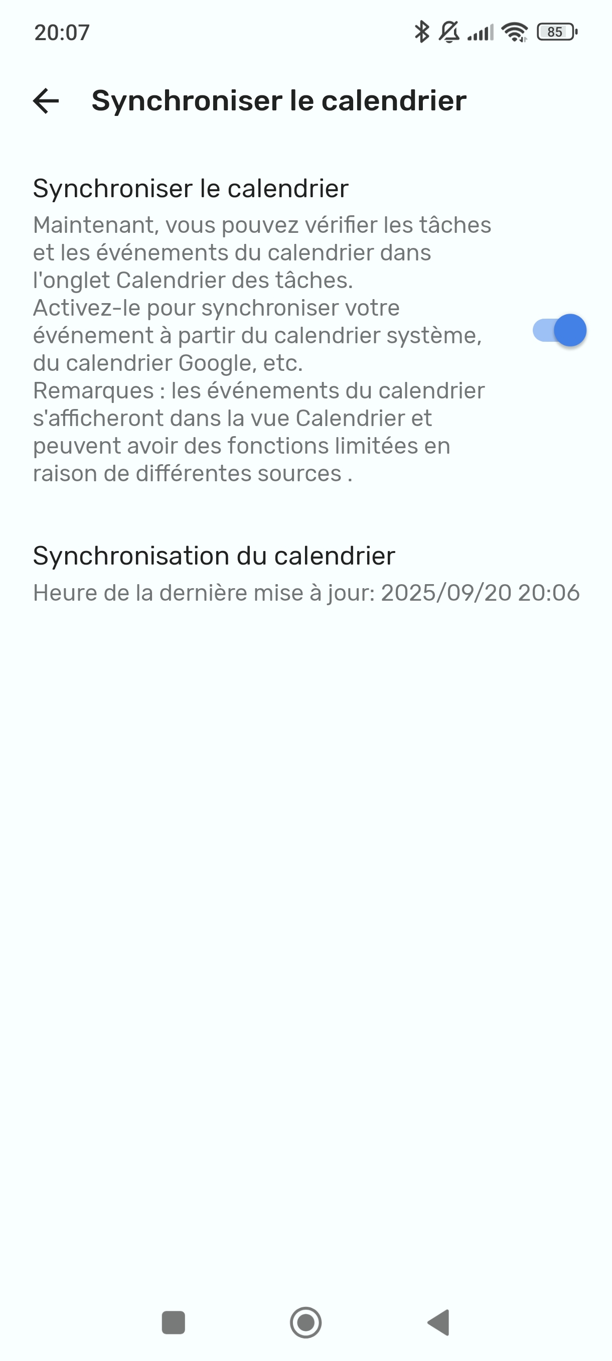 Application mobile de gestion de tâches, liste de course et calendrier - Image 4